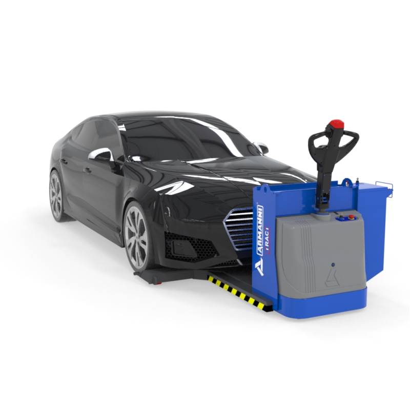 Zdvižný vozík pro přepravu automobilů