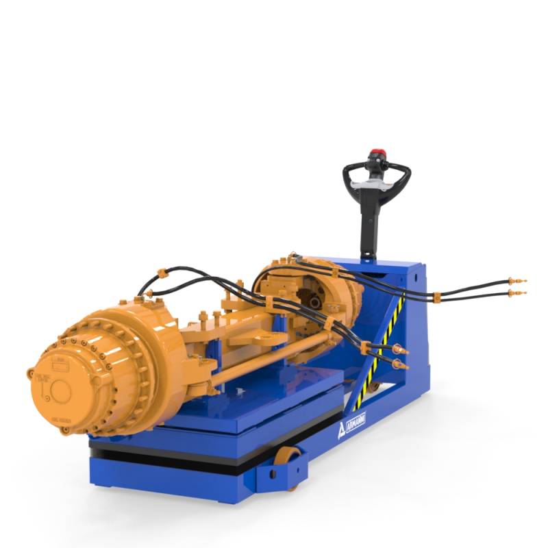 TEM AC-evo Motorizovaný stůl pro montáž náprav na těžká vozidla